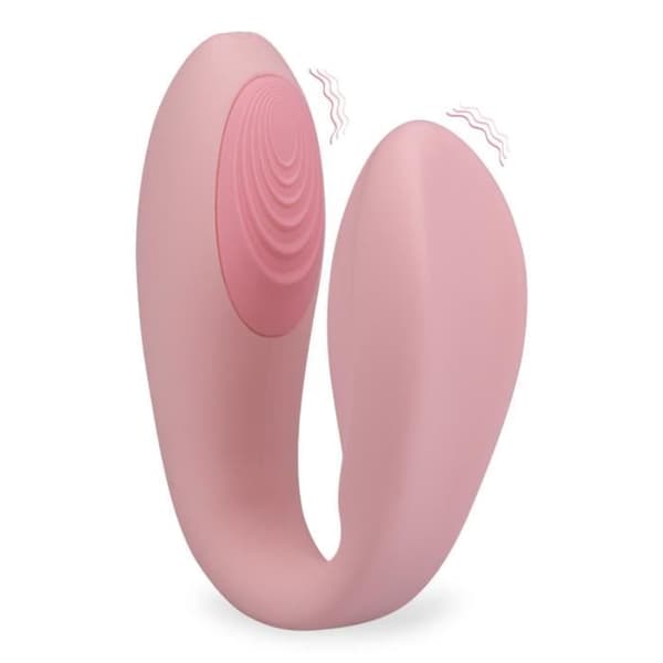 Communion 8-Speed Couples Vibrator - LOVE AND VIBES Collection Pink