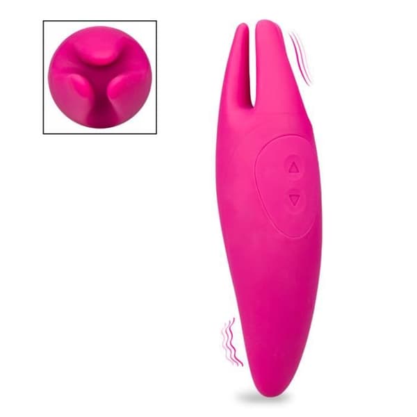 Chiara vibrerande klitoris massageapparat - LOVE AND VIBES Fuchsia Collection