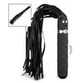 Miniatyrbild 2 av 4: Vibrator med BDSM-flogger - LOVE AND VIBES Collection Black
