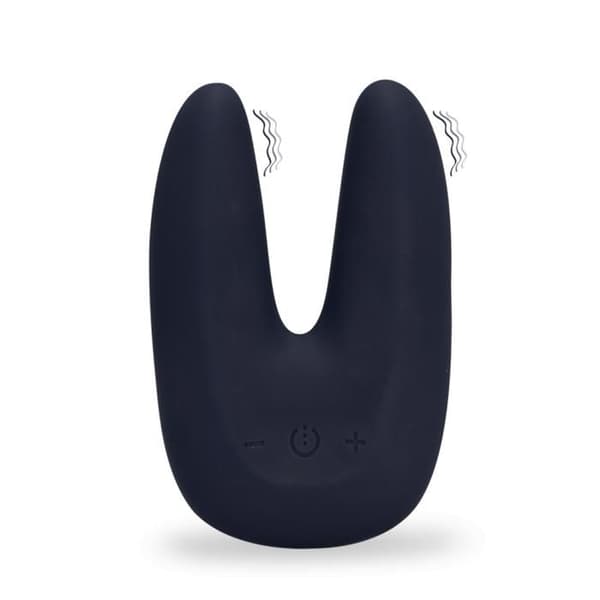 Dark Fox Clitoris Stimulator Mörkblå