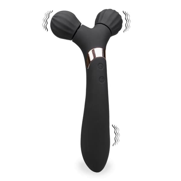 Wino vibrator och massagehuvud