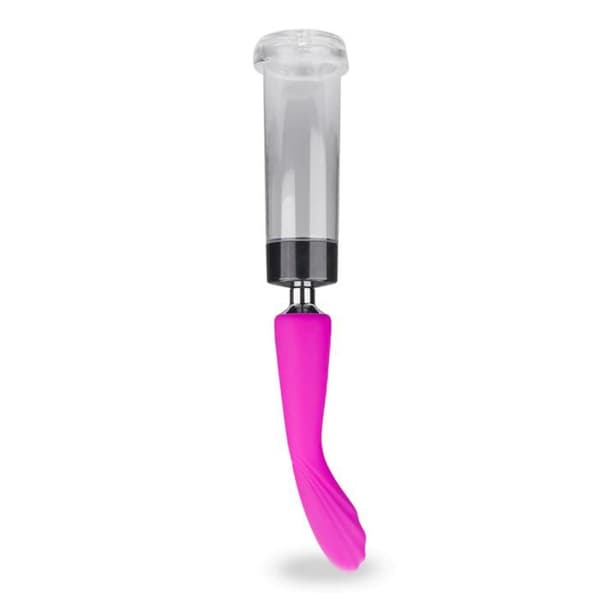 Penispump och vibrator 7 lägen - LOVE AND VIBES Purple Collection