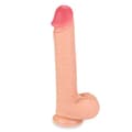 Miniatyrbild 3 av 4: Méga silikon dildo med dubbellager 32,0cm - LOVE AND VIBES