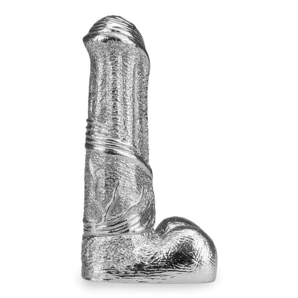 Sauron metall hästdildo - LOVE AND VIBES Collection Silver