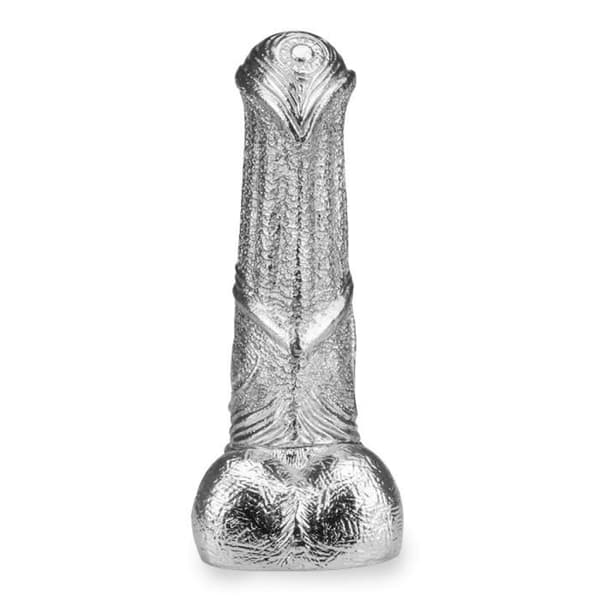 Sauron metall hästdildo - LOVE AND VIBES Collection Silver