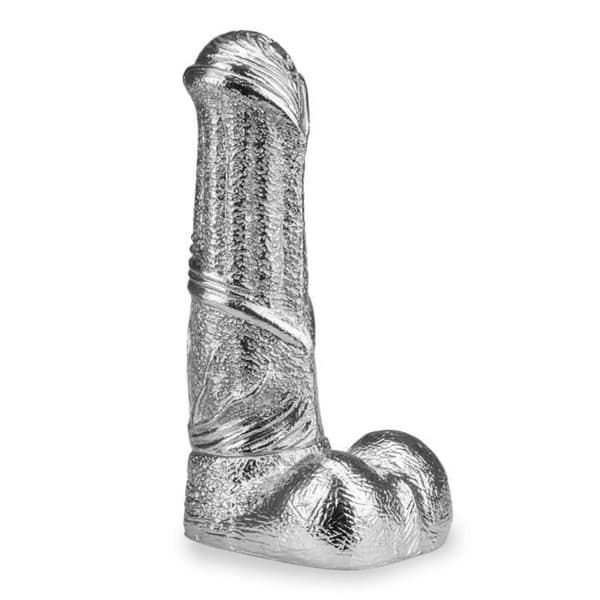 Sauron metall hästdildo - LOVE AND VIBES Collection Silver