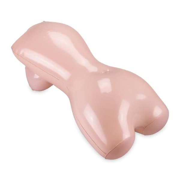 Uppblåsbar dockbyst - Märke - Djup slida 14cm - PVC