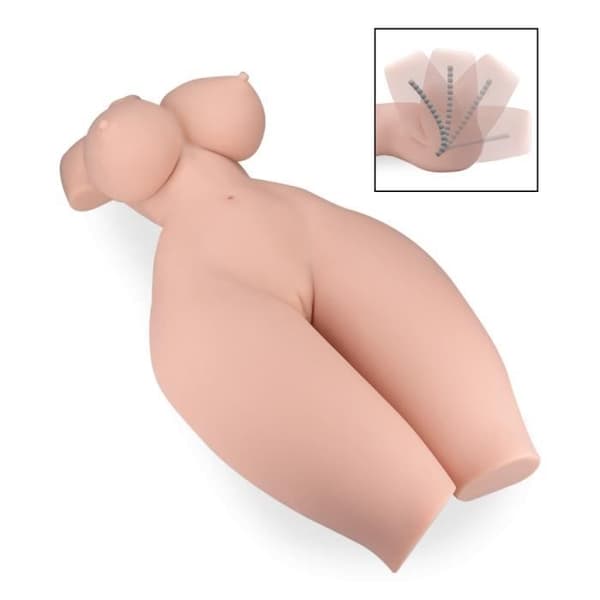 Joyce kurvig onanistbyst 14,5 kg - LOVE AND VIBES Collection