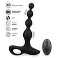 Miniatyrbild 3 av 4: Whisper fjärrstyrt vibrerande radband - Plug and Play Collection Black