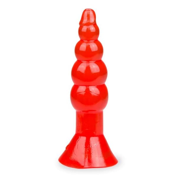 Jelly Rocket Röd Analplugg
