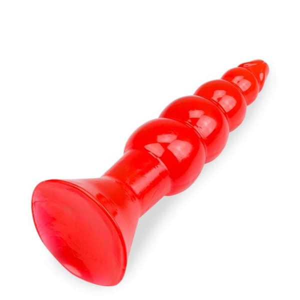 Jelly Rocket Röd Analplugg