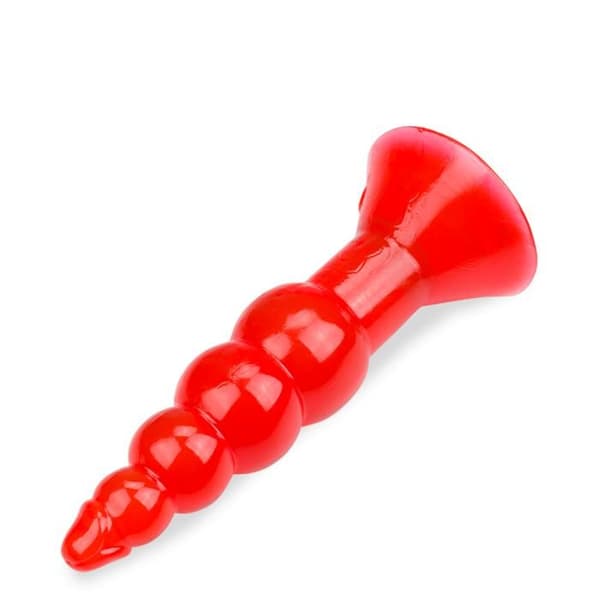 Jelly Rocket Röd Analplugg