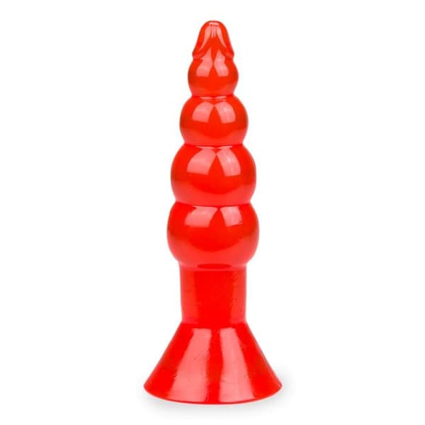 Jelly Rocket Röd Analplugg