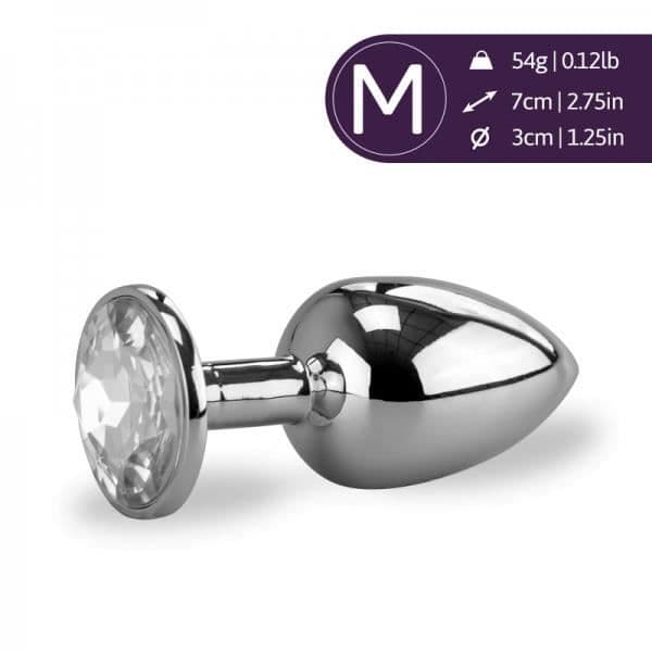 Anal Jewel Rosebud Light 54 Gr-Diamond