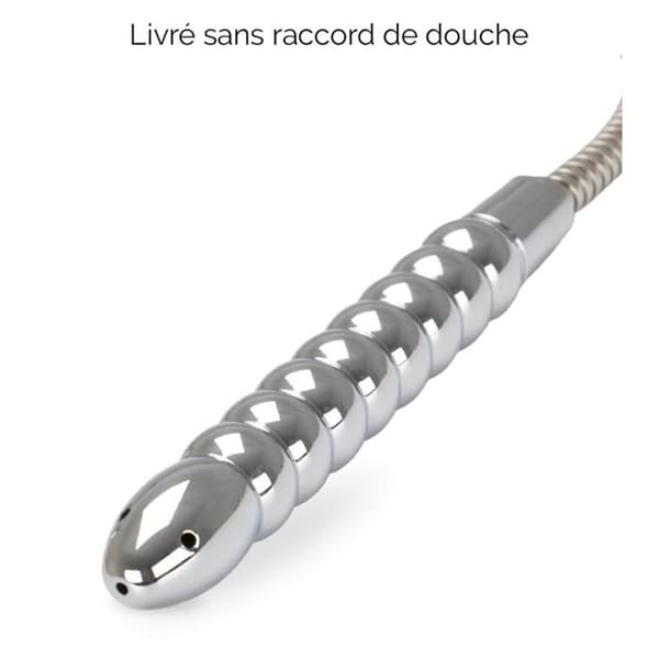Lavemang anal radbandsplugg 9 bollar duschspets