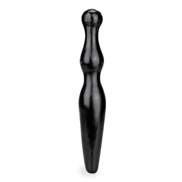 Dubbel analplugg liten modell Nio Black