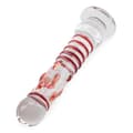 Miniatyrbild 3 av 3: Sextoy - Frestande - Anal Dildo i Glas - Längd 21,8cm - Diameter 3,9cm
