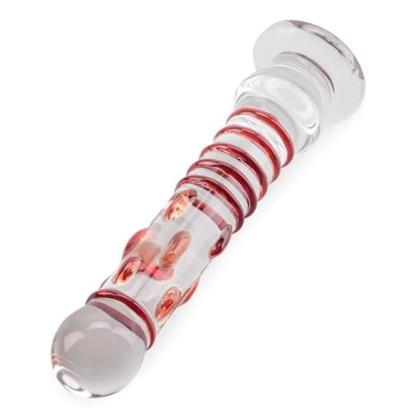 Sextoy - Frestande - Anal Dildo i Glas - Längd 21,8cm - Diameter 3,9cm