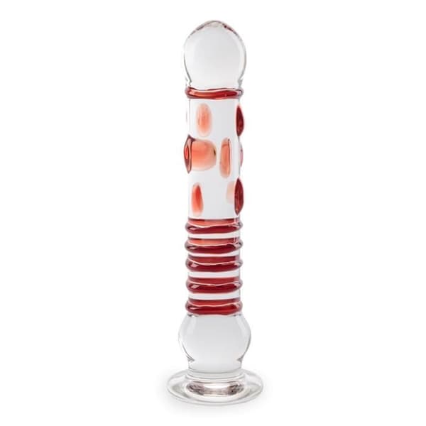 Sextoy - Frestande - Anal Dildo i Glas - Längd 21,8cm - Diameter 3,9cm