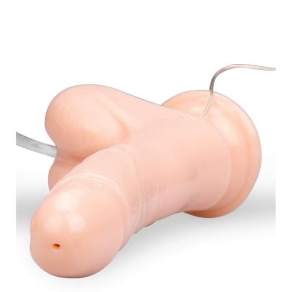 Realistisk sugpropp ejakulerande vibrator