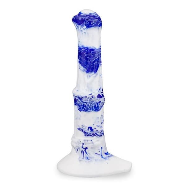 Hästdjur sugkopp dildo 26,5cm - LOVE AND VIBES Collection Vit