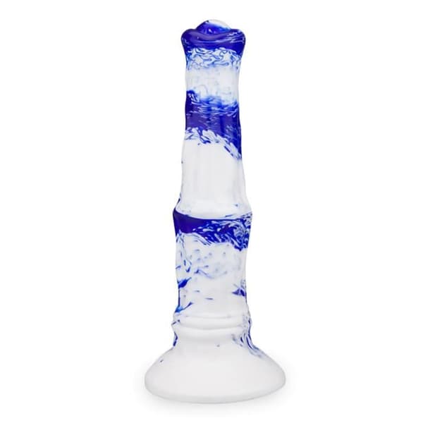 Hästdjur sugkopp dildo 26,5cm - LOVE AND VIBES Collection Vit
