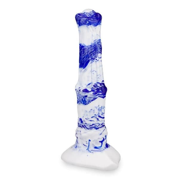 Hästdjur sugkopp dildo 26,5cm - LOVE AND VIBES Collection Vit