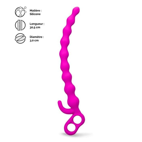 Chapelet thai anal XL 30,5cm