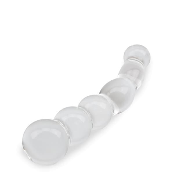 Sextoy i glas - Kula Crystal - Vaginal dildo - 6 bollar i olika diametrar