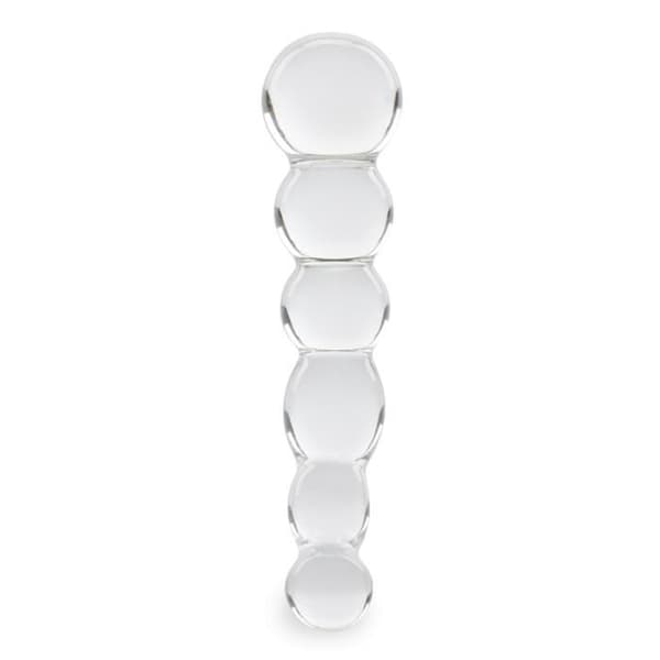 Sextoy i glas - Kula Crystal - Vaginal dildo - 6 bollar i olika diametrar