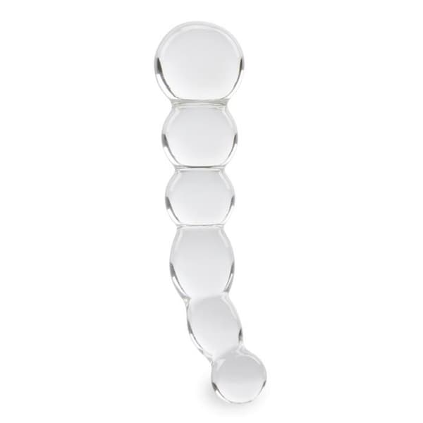 Sextoy i glas - Kula Crystal - Vaginal dildo - 6 bollar i olika diametrar