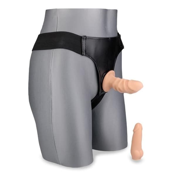 Gode Ceinture - KÄRLEK &amp; VIBBAR - 2 Små Avtagbara Godes - Anal - TPR