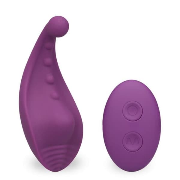 10-växlad klitorisstimulator vibrerande trosor - LOVE AND VIBES Purple Collection