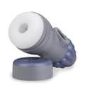 Miniatyrbild 1 av 4: Manlig masturbator för män Turbojet Aspirerande och vibrerande - LOVE AND VIBES Collection Grey