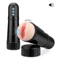 Miniatyrbild 2 av 4: Male Masturbator for Men realistisk artificiell vagina sug och vibrerande Cleo - LOVE AND VIBES Collection