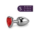 Miniatyrbild 1 av 2: Small-Ruby Heart Rosebud Jewel - Diamond Collection