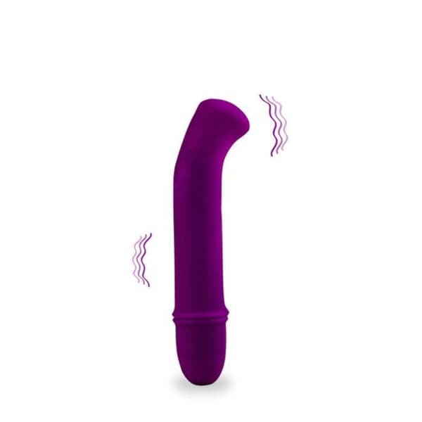 Curved G-Spot Vibrator - LOVE AND VIBES - Liten - Silikon - Rosa