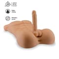 Miniatyrbild 2 av 6: Masturbator - KÄRLEK &amp; VIBES - Riktig manlig torsopenis och anus - 7,65 kg - Anus