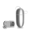 Miniatyrbild 1 av 3: XL Remote Control Vibrating Egg - EggXiting Silver Collection