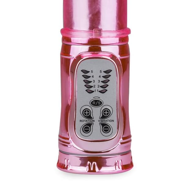 Vibromassager Rabbit - KÄRLEK & VIBAR - XXL Deluxe - Uppladdningsbar USB - Rosé
