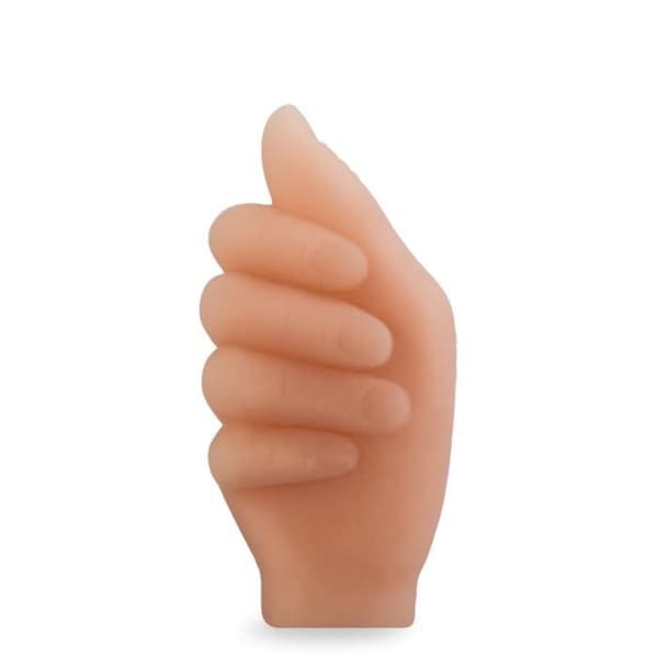 Masturbator - LOVE AND VIBES - Closed Hand Vaginette - Sensuell TPR - Penetration Comfort - Ultra-mjuk