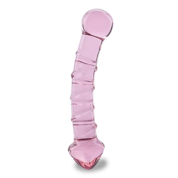 Gode i glas - Nymf - Rosa - Virvlande - Hypoallergenisk - 15,5 cm