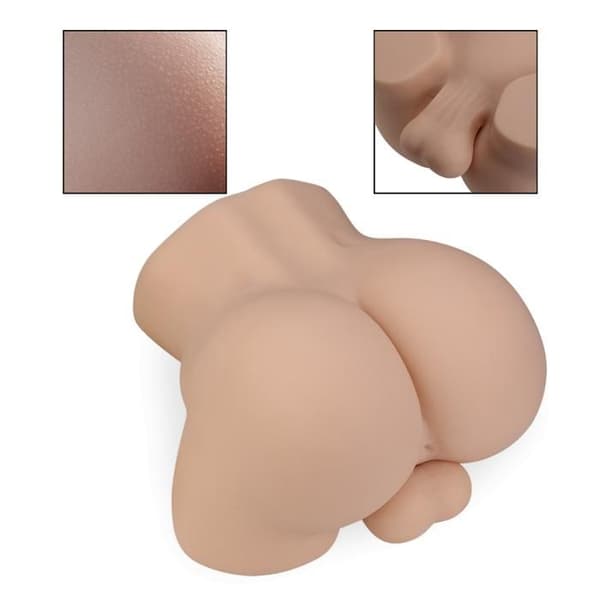 Manliga skinkor testiklar och anus Barney 6,2kg