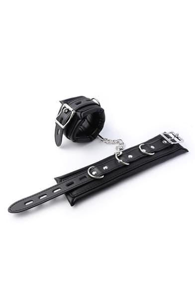 Padded Adjustable Handcuffs Black Håndjern