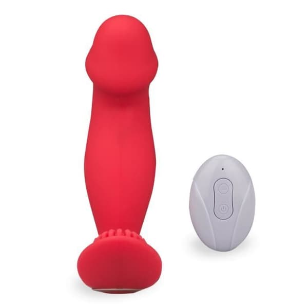 Mister P ansluten prostatastimulator - LOVE AND VIBES Red Collection