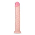 Miniatyrbild 4 av 4: Lång realistisk dildo 34,0cm Beige
