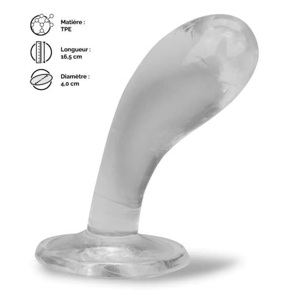 Fuzzy Crystal Sugkopp Prostata Stimulator