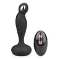 Miniatyrbild 3 av 4: Vibrator för män anal dildo Prostatastimulator vibration och elektrostimulering Venezia Black