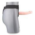 Miniatyrbild 3 av 4: Lång och realistisk strap-on dildo Amiral Light Skin