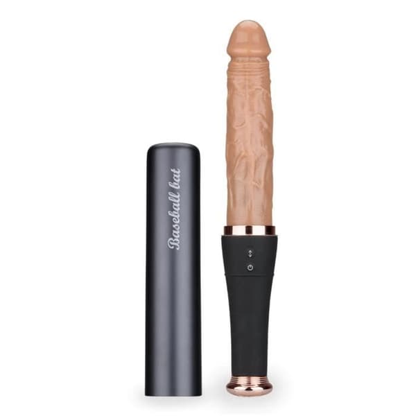 Love Bat vibrerande fram och tillbaka dildo med klitorisstimulator - LOVE AND VIBES Collection